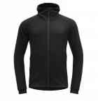 Devold NIBBA MERINO JACKET HOOD M (caviar)