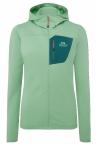 Mountain Equipment LUMIKO HOODED JACKET W (lichen green/dark teal)