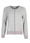 Sorgenfri Sylt KADIR NORDIC Strickjacke (dust grey)