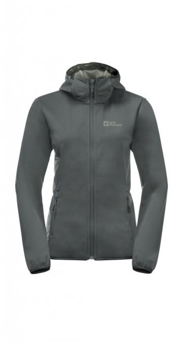 Jack Wolfskin WINDHAIN HOODY W (slate green)