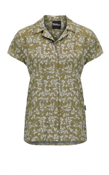 Jack Wolfskin SOMMERWIESE SHIRT W (LEAVES bay leaf)