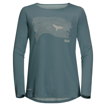 Jack Wolfskin OCEAN FIN LONGSLEEVE W (north atlantic)