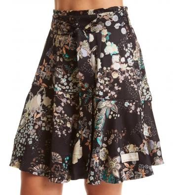 Odd Molly FLOWER FANTASY FLIRT SKIRT(almost black)