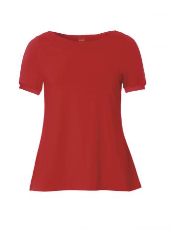 DuMilde DUALBERTA BASIC KURZARM Shirt (Red)