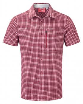 Craghoppers NosiLife BERKO SS SHIRT MEN (red combo)