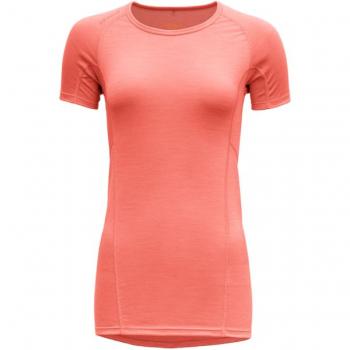 Devold RUNNING WOMAN T-SHIRT (coral)