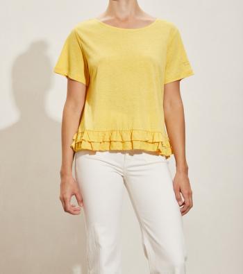 Odd Molly FIONA TOP (pineapple yellow)