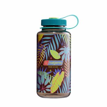 NALGENE TRINKFLASCHE 'WH SUSTAIN' (botanical ferns)