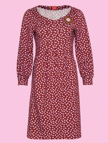 DuMilde PURPLE DOTS DUALMINA Kleid